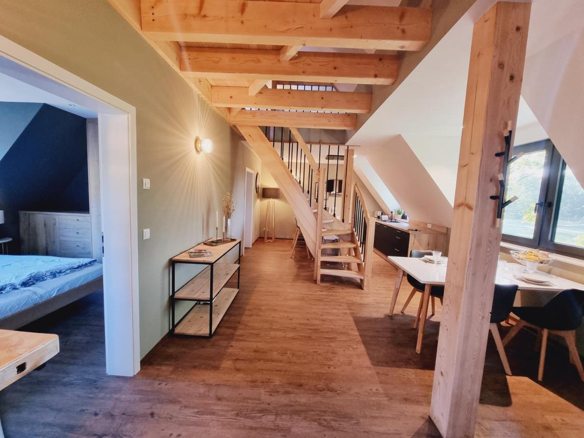 Ferienwohnung Rehblick Spreewaldferien-Burg بورغ المظهر الخارجي الصورة