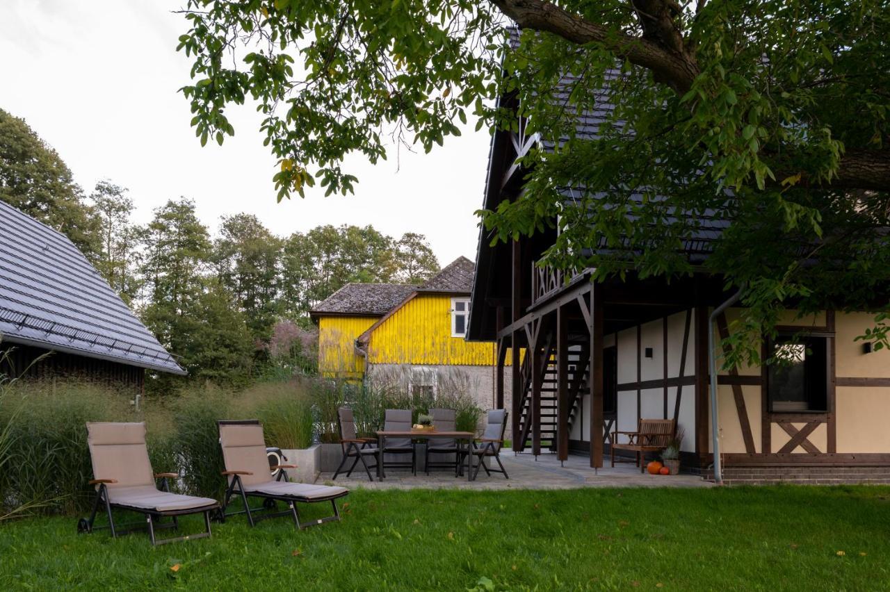 Ferienwohnung Rehblick Spreewaldferien-Burg بورغ المظهر الخارجي الصورة